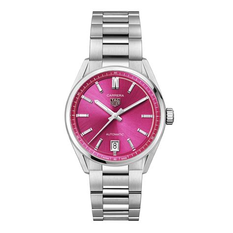 tag heuer ladies watch hublot|tag heuer pink watches.